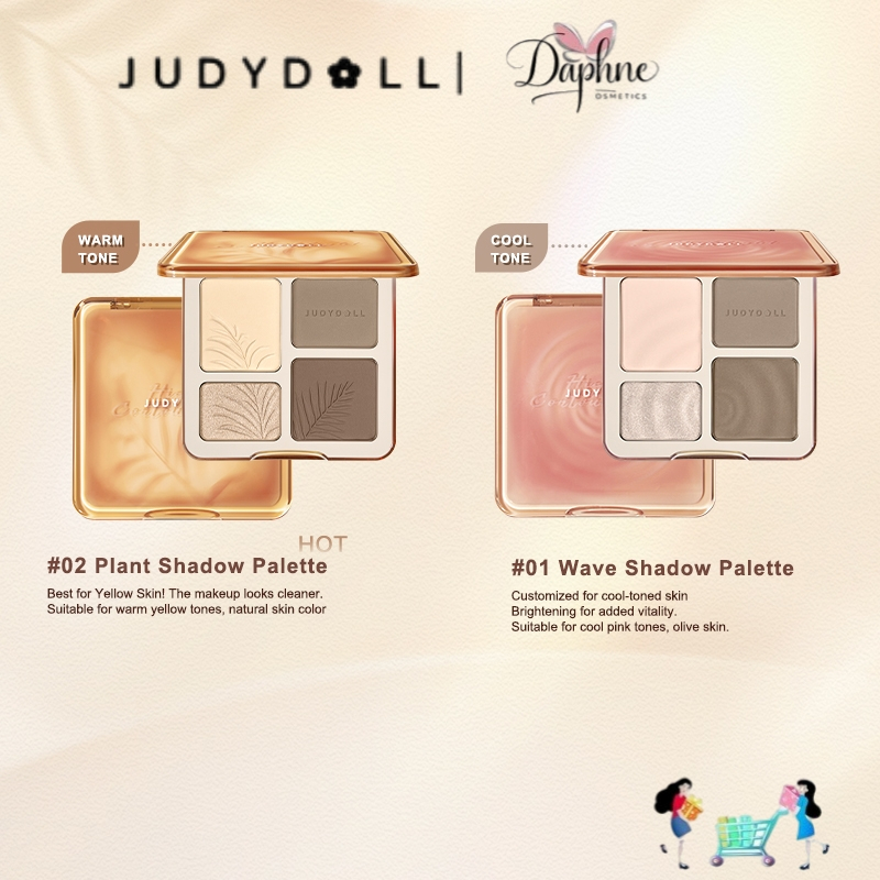 🚚[จัดส่งที่รวดเร็ว] Judydoll Highlight & Contour 9g ไฮไลท์และคอนทัวร์พาเลต