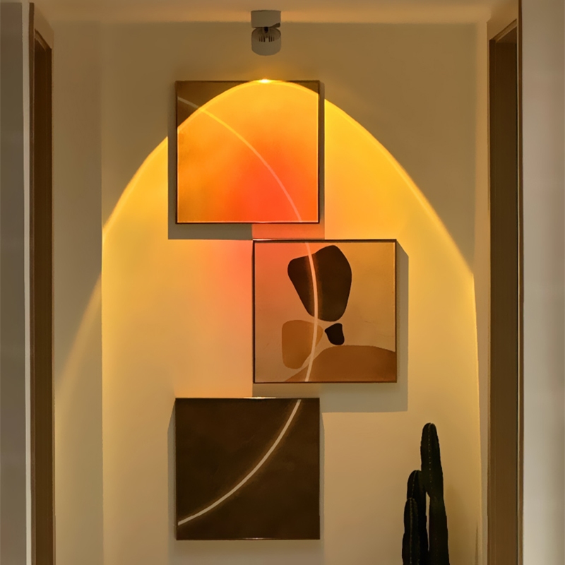 ไฟตกแต่งบรรยากาศโรแมนติกไฟพระอาทิตย์ตกไฟทางเดิน นํา สปอตไลท์ไฟดาวน์ไลท์ร้านขายเสื้อผ้าแสงร้านกาแฟแสงในครัวเรือน - รูปที่ 2