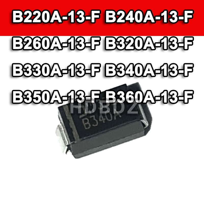 20pcs B220A-13-F B240A-13-F B260A-13-F B320A-13-F B330A-13-F B340A-13-F B350A B360A-13-F Shootgi ไดโ