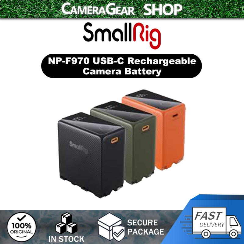 แบตเตอรี่ SMALLRIG NP-F970 สําหรับกล้อง Sony NP-F970/F750/F550