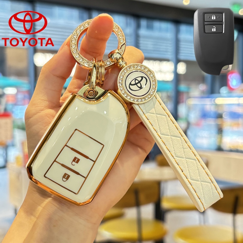 เคสกุญแจรถยนต์ Toyota สําหรับ Toyota yaris/yaris-5-ประตู/yaris ativ Remote Key Case