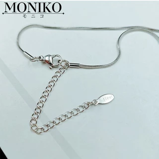 Moniko สร้อยคอเหล็กไทเทเนียมจี้ดาวน้อย Clavicle Chain อุปกรณ์เสริมระดับพรีเมียม