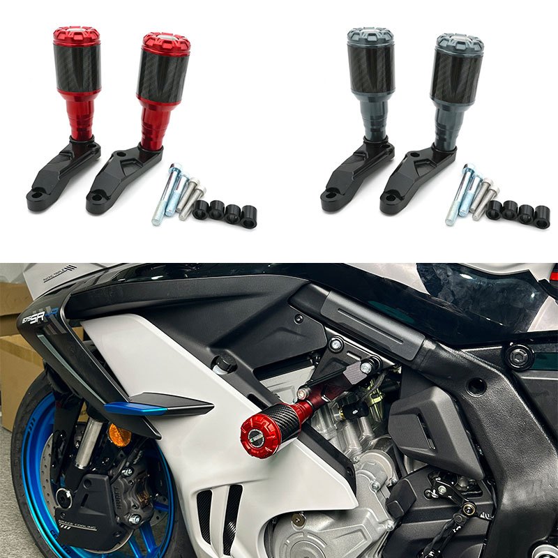 SEMSPEED สําหรับ CFMoto 675SR 2024-2025 เครื่องยนต์รถจักรยานยนต์ Body Frame Slider Fairing Anti-Cras