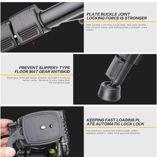 Camera tripod ขาตั้งกล้อง Zomei Series Q188 tripod ขาตั้งกล้องอลูมิเนียมแมกนีเซียมสำหรับวิดีโอและภาพถ่าย DSLR ขากล้องมือถือ ตั้งliveสด กล้อ