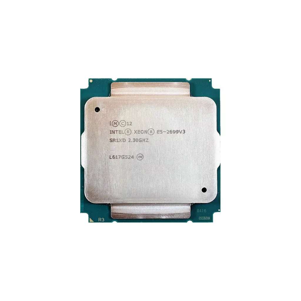 E5-2699 V3 (SR1XD) 2.30 GHz 18-Core LGA2011-3 โปรเซสเซอร์มือสอง