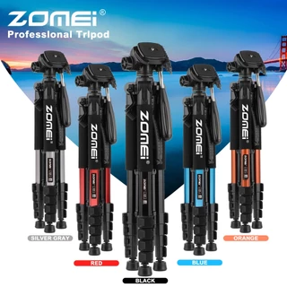 Camera tripod ขาตั้งกล้อง Zomei Series Q188 tripod ขาตั้งกล้องอลูมิเนียมแมกนีเซียมสำหรับวิดีโอและภาพถ่าย DSLR ขากล้องมือถือ ตั้งliveสด กล้อ