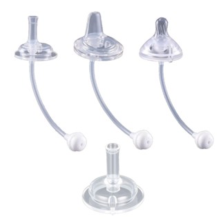 ขวดนมซิลิโคน แบบนิ่ม ปากกว้าง สําหรับขวดนมเด็กทารก