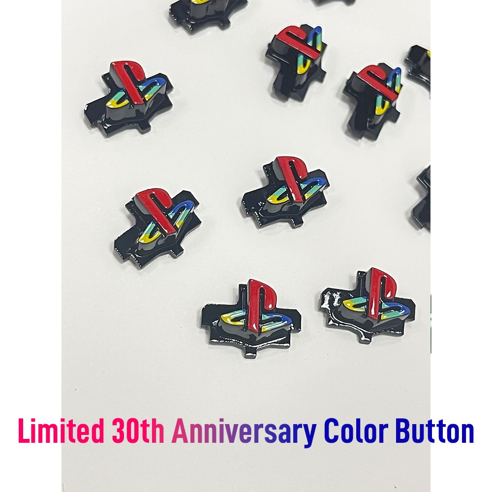 จํากัด 30th Anniversary ปุ่มสีสําหรับ PS5 Controller Shell Cover Playstation 5 กรณีสําหรับ BDM-010/020/030/040/050 - รูปที่ 3
