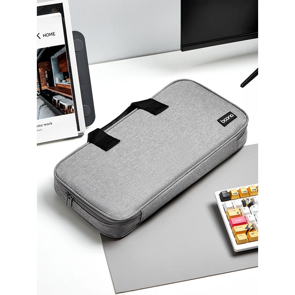 กระเป๋าเก็บคีย์บอร์ดแบบกลไก เคสจัดระเบียบคีย์บอร์ดแบบพกพา เข้ากันได้กับแป้นพิมพ์กุญแจ 82-108