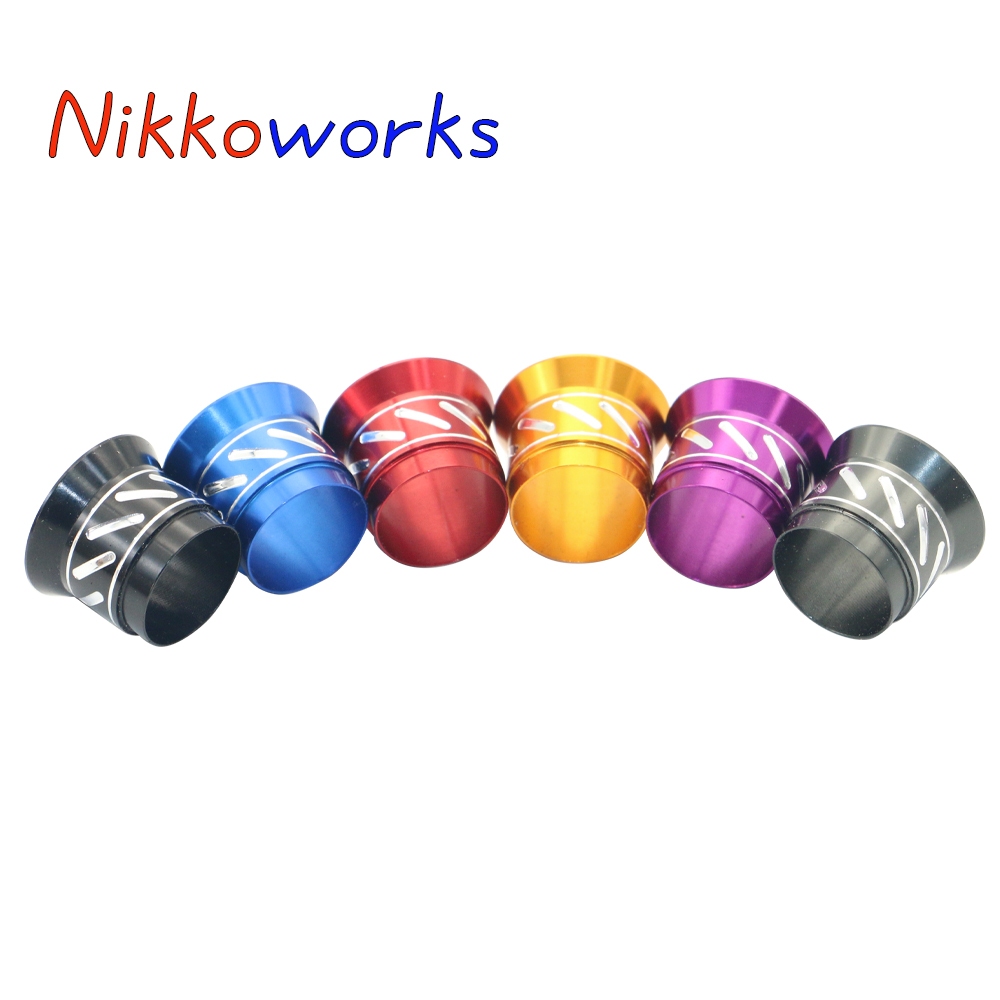 Nikkoworks อลูมิเนียม Spacer Trim สําหรับ Fuji ขนาด 18 รอกที่นั่ง DIY เบ็ดตกปลาส่วนประกอบอาคาร