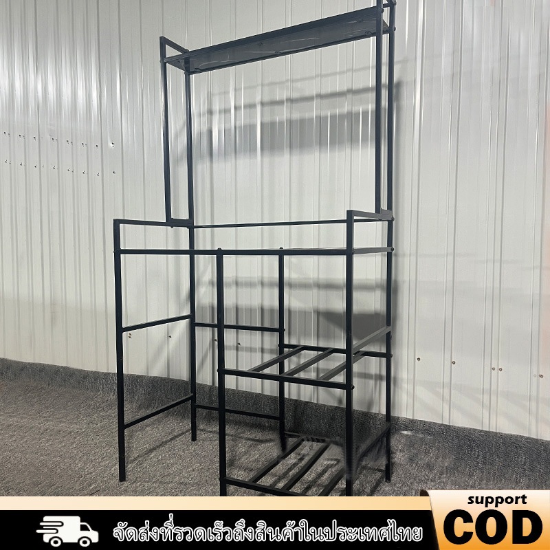 4ชั้น ชั้นวางเตาแก๊ส ประหยัดพื้นที่ โต๊ะวางเตาแก๊ส ไม่เขย่า ชั้นวางของในครัว ชั้นวางของมัลติฟังก์ชั่น ทนความร้อน