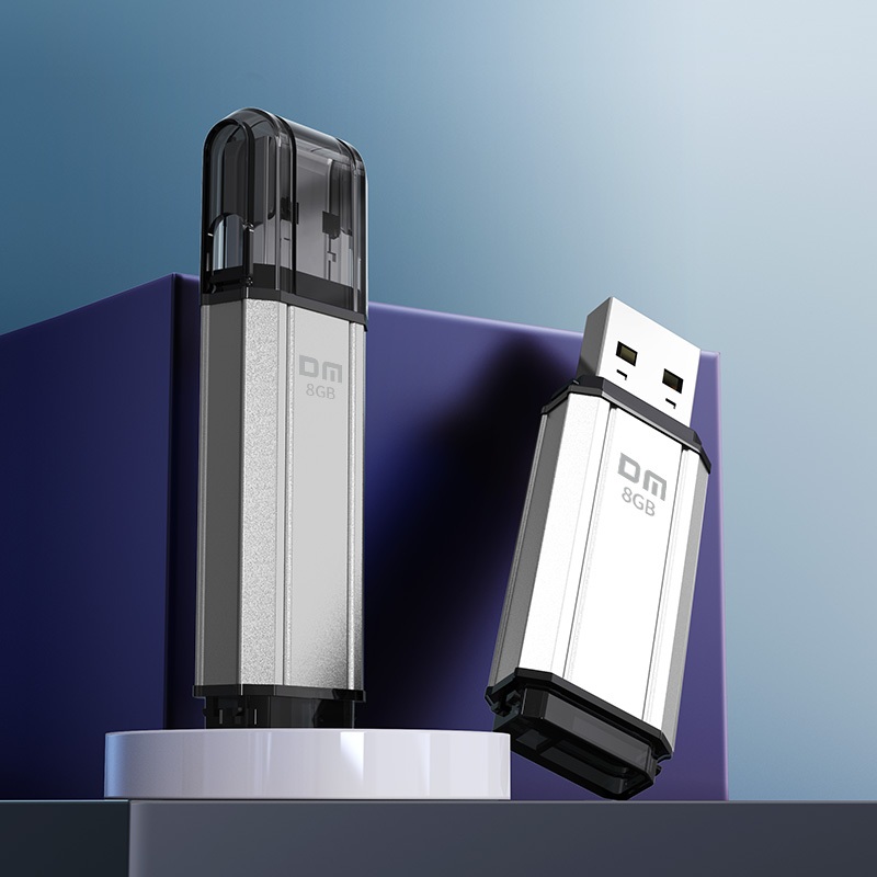 แฟลชไดรฟ์ DM PD206 USB2.0 4GB 8GB สามสี