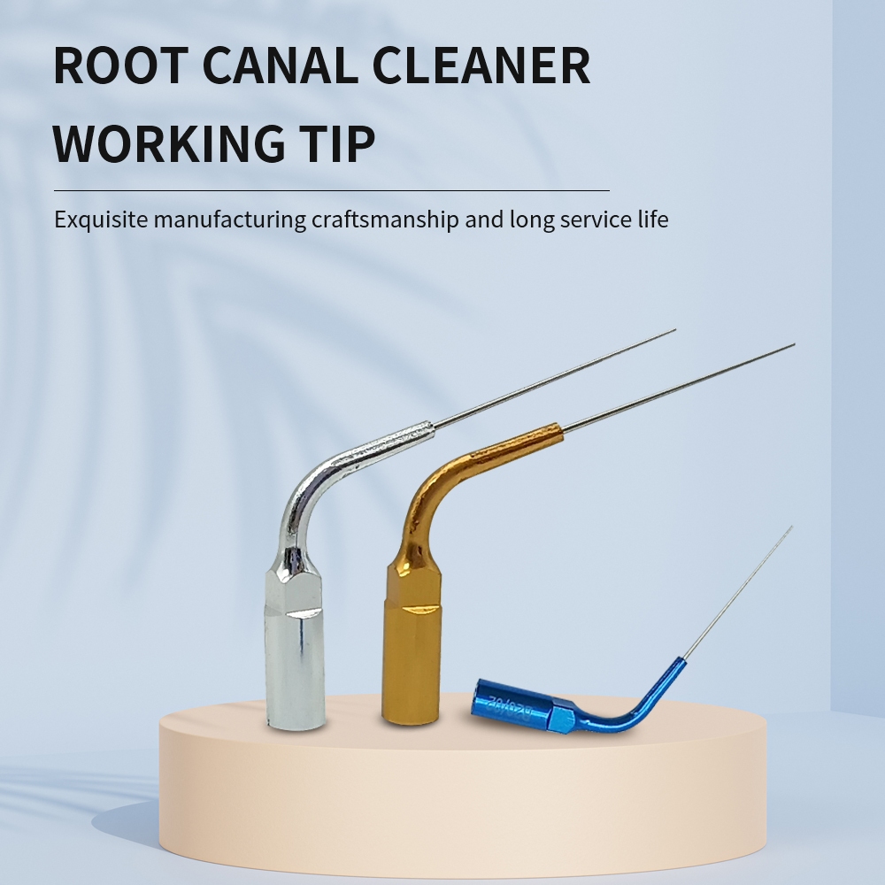 3pcs ไทเทเนียมสําหรับทันตกรรม Endo Ultra Activator Ultrasonic LED Irrigator Root Canal Handpiece Scaling C20 G20 B20