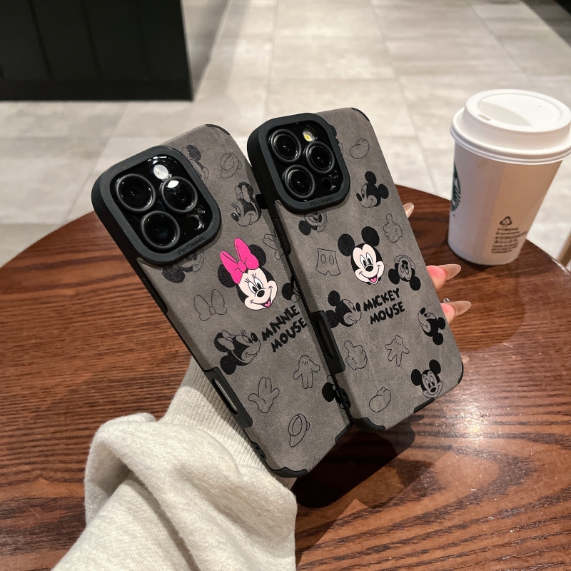 Mickey Minne เคสไอโฟน11 13 15 เคสไอโฟน 15 pro max 16 pro max 14 pro max 13 pro max เคส iphone 12 14 16 xr 15 plus 12 pro max 7 15pro 11 pro max 16 pro 13 pro 14 pro 14 plus 16 plus 12 pro 8plus 7plus เคสโทรศัพท์ กันกระแทก หนังนิ่ม