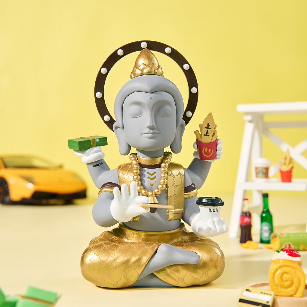 【ข้อเสนอสปอต】Amitofo Swipe My Card ขนาด 120% พระพุทธรูปจำลอง Special Limited Edition