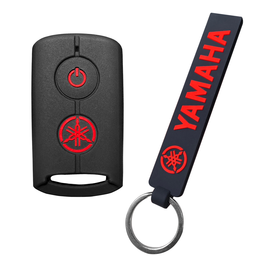 เคสกุญแจรีโมทรถยนต์ ซิลิโคน สําหรับ Yamaha Xmax 250 300 400 Tech Max AX AEROX 155 Mvx 55 NVX155 XMAX