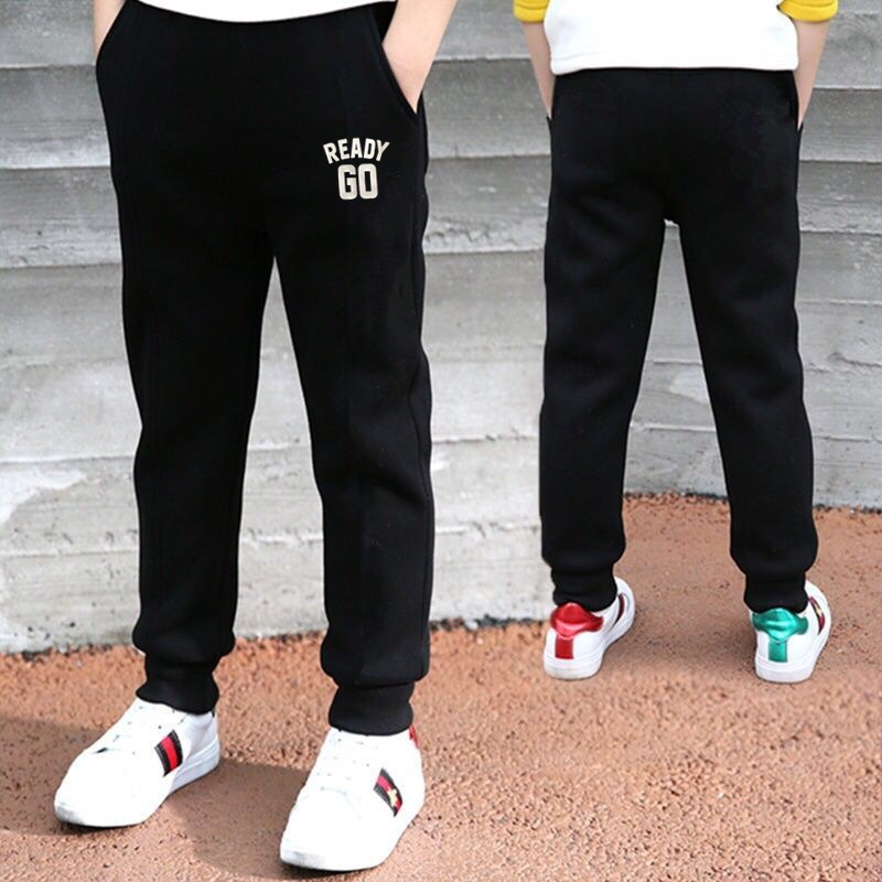 (90-160CM)กางเกงกีฬาลําลองกันแดดป้องกันยุงสําหรับเด็กผู้ชาย Kk252