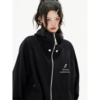 Asrv ฤดูใบไม้ร่วงเสื้อสเวตเตอร์สีดําสําหรับผู้ชายและผู้หญิงอ…