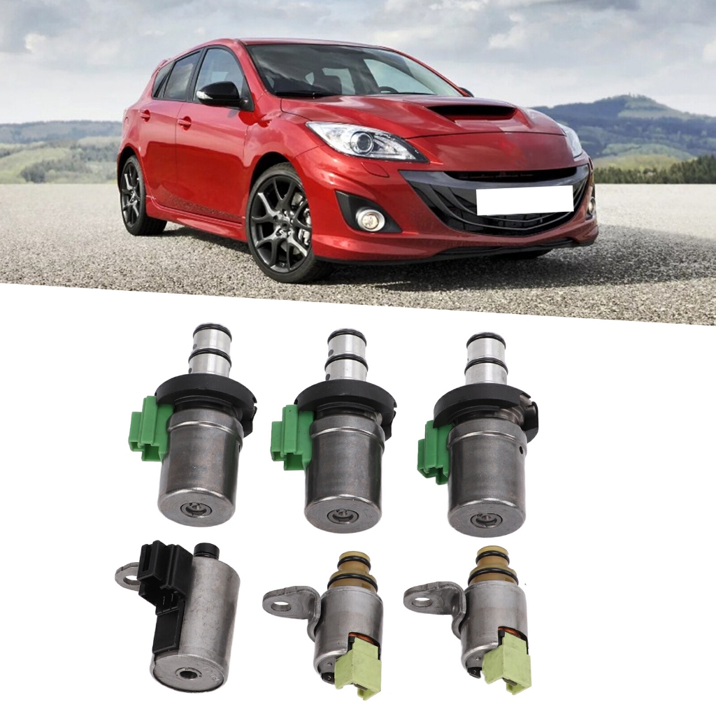Tma ~ 6 ชิ้นเกียร์ Shift Solenoid ชุด 4F27E สําหรับ Mazda 2 3 5 6 CX‐7 MPV