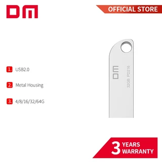 Dm PD216 โลหะ 4GB 8GB 16GB 32GB 64GB USB แฟลชไดรฟ์ปากกาจัดเก็บข้อมูล