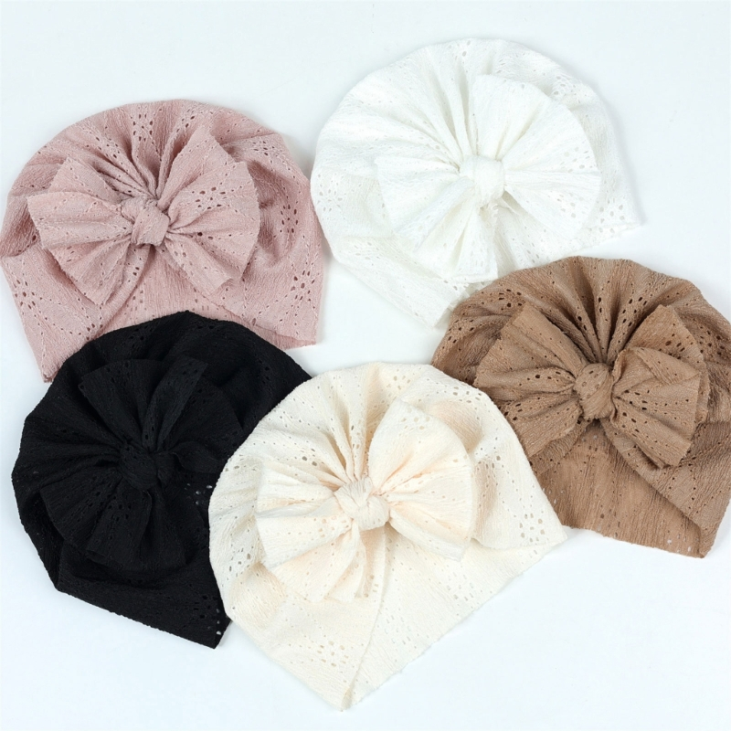 Wit ทารกแรกเกิด Baby Turban หมวกยืดหยุ่น Headwrap แฟชั่นโรงพยาบาลหมวกอินเดียหมวก