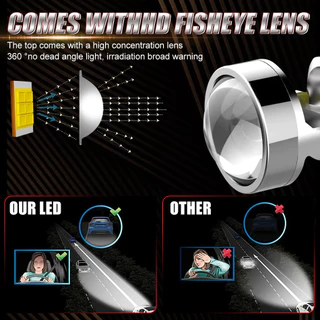 1100w 1080000Lm H7 H4 Canbus ไฟหน้ารถ Mini เลนส์ H11 H8 9005 9006 HB3 HB4 LED โปรเจคเตอร์หลอดไฟ 6000K Auto รถจักรยานยนต์ Mini เลนส์