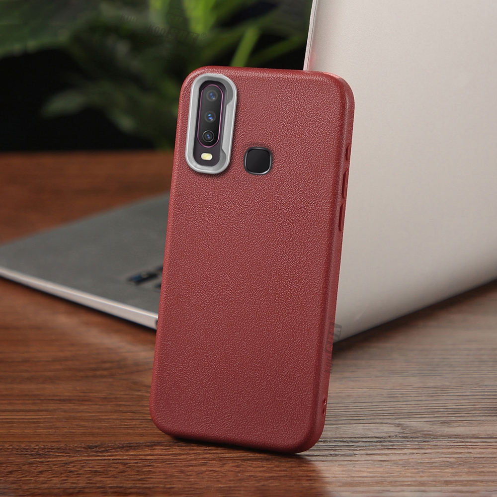 Matte Case For Vivo 1901 1902 1916 1906 1904 1915 Texture Anti Slip Soft Phone Casing Shockproof Back Cover