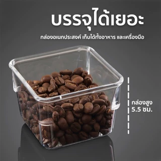 HUJI กล่องจัดระเบียบลิ้นชัก ถาดเก็บของ กล่องเก็บของ อะครีลิกใส สไตล์เรียบง่าย เก็บของ ช้อนและส้อม เครื่องประดับ เครื่องสำอาง มีให้เลือกหลากหลายขนาด