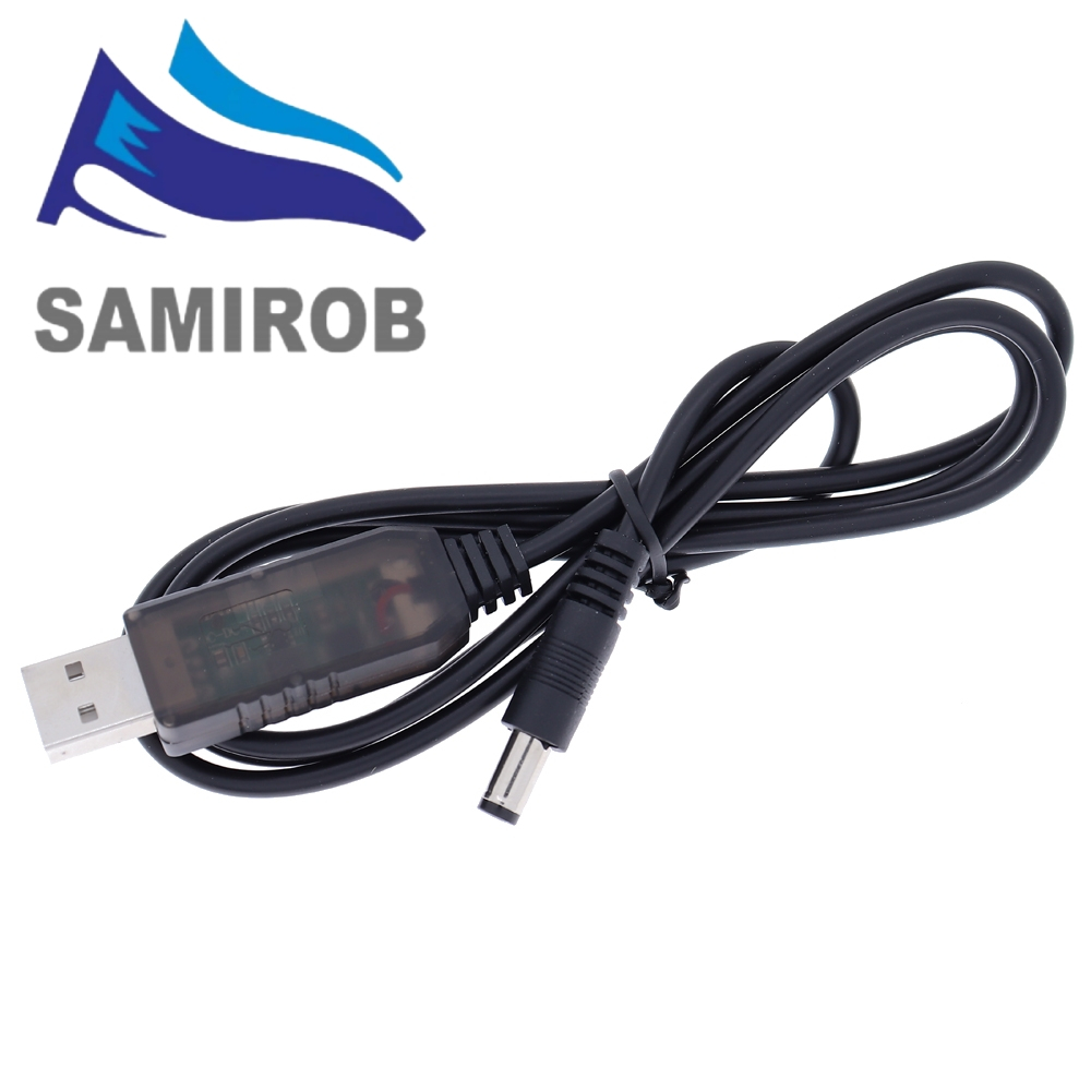 อะแดปเตอร์แปลงสายเคเบิล USB DC 5V เป็น DC 5V 9V 12V ปลั๊ก 2.1*5.5 มม.