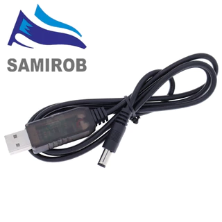 อะแดปเตอร์แปลงสายเคเบิล USB DC 5V เป็น DC 5V 9V 12V ปลั๊ก 2.1*5.5 มม.