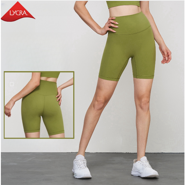 L.CIRCLE Yoga Sport Pant Lycra Nude Without T Line รัดรูปยืดหยุ่นสูง