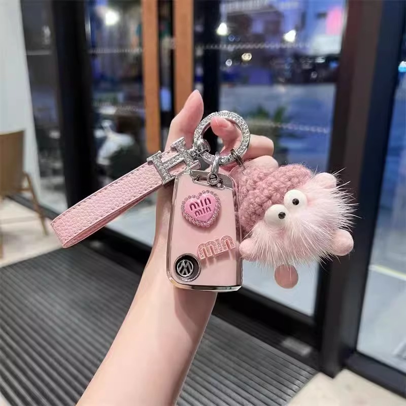 สําหรับโฟล์คสวาเก้นกุญแจรถสําหรับ VW Golf 7 MK7 Tiguan MK2 สําหรับที่นั่ง Ateca Leon FR 2 Ibiza TPU 