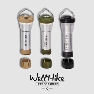 🚚สต็อกพร้อมในกรุงเทพ🚚 Wellhike Goalzero Camping Light ไฟปิ้ง LED ชาร์จ USB พร้อมฐานแม่เหล็ก – ไฟฉายกันน้ำ IPX4 ความสว่าง 250 ลูเมน โหมดปรับแสง 3 ระดับ แบตเตอรี่นาน 120 ชั่วโมง สำหรับตั้งแคมป์และเดินป่า ตะเกียงแคมป์ปิ้ง แคมป์ไฟ
