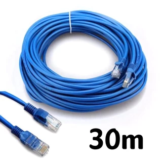 【รับประกันหนึ่งปี】สายแลน CAT6 Lan Cable RJ45 วิ่งเต็มสเปก1m/2m/3m/5m/10m/20m/30m ความเร็วสูง