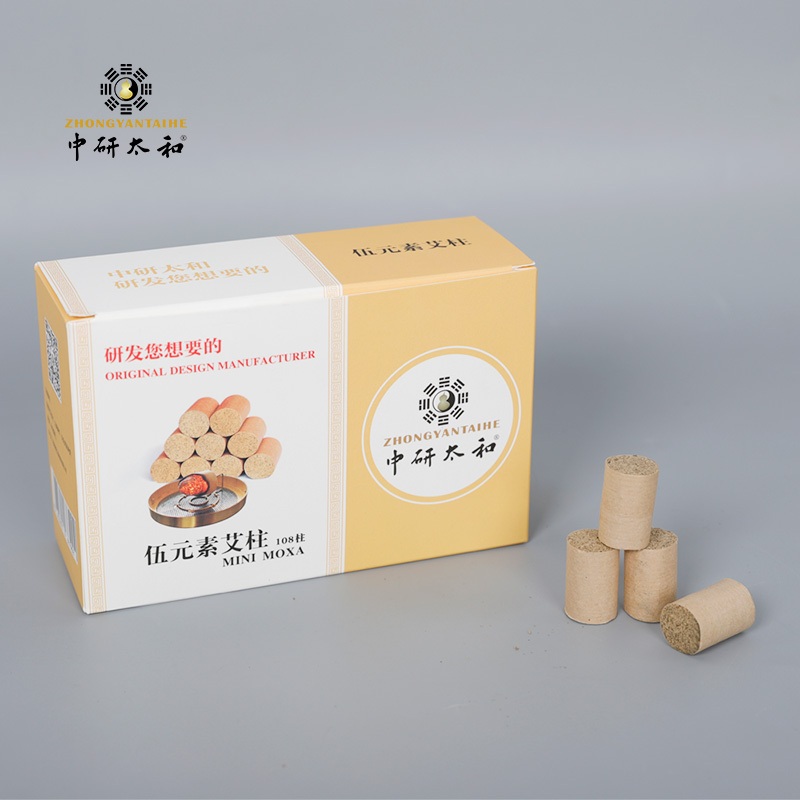 Zhongyantaihe ยี่ห้อ Wu องค์ประกอบ Moxa คอลัมน์การดูแลสุขภาพช่องอุ่น Moxa moxibustion ส่วน (มีจําหน่าย)