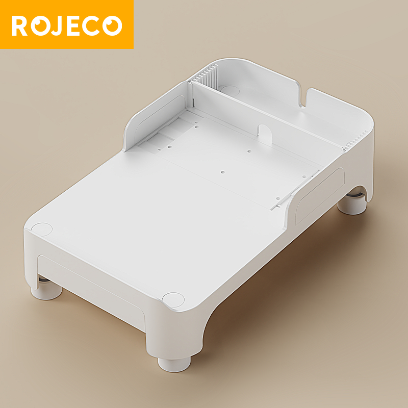 Rojeco แมวป้อนอัตโนมัติขาตั้งยกสูงเหมาะสําหรับเดี่ยว/คู่ Feeders ขาตั้งความสูงวงเล็บสุนัขสัตว์เลี้ยงอุปกรณ์