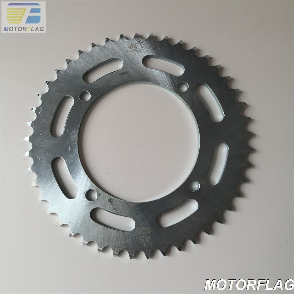 เฟืองโซ่หลัง 520-45T สําหรับ Vento V-thunder COLT 250 Keeway Cruiser Dorado 250 QJ250-L QJ250-J YAMA