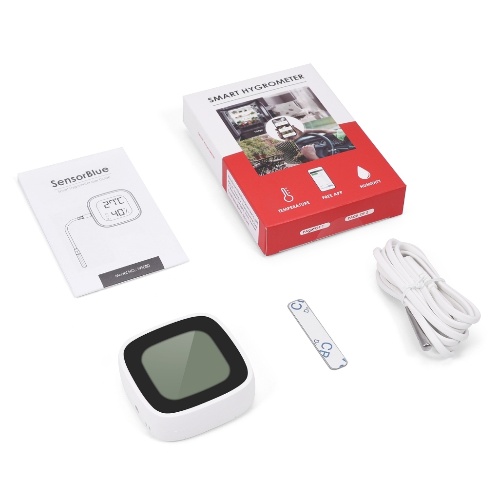 Oria บลูทูธเครื่องวัดอุณหภูมิตู้เย็น Digital Monitor Sensor ระยะเชื่อมต่อ 164ft APP Alert พร้อม Probe สําหรับตู้เย็น - รูปที่ 7