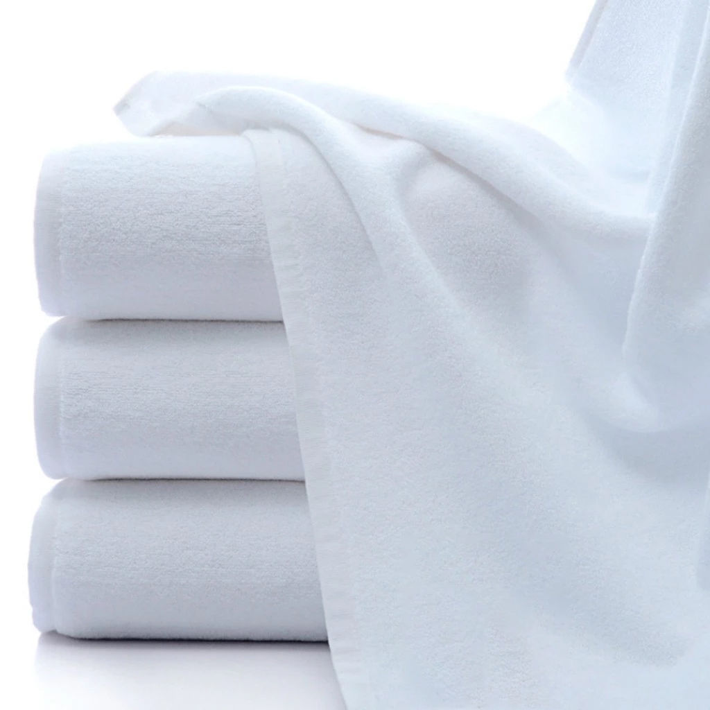 ผ้าเช็ดตัว 18ปอนด์ 70*140cm ผ้าขนหนู ราคาส่ง ขนาดใหญ่พิเศษ เกรดโรงแรม Cotton 100% （400g） - รูปที่ 6