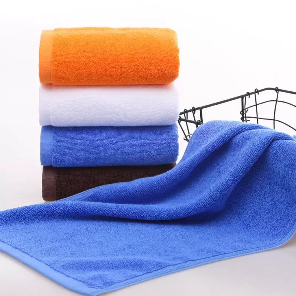 ผ้าเช็ดตัว 18ปอนด์ 70*140cm ผ้าขนหนู ราคาส่ง ขนาดใหญ่พิเศษ เกรดโรงแรม Cotton 100% （400g） - รูปที่ 7