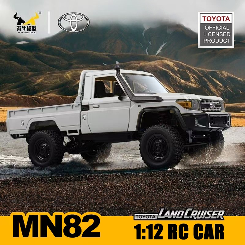 In Stock MN รุ่น MN82 PRO 1:12 RC รถ 2.4G 4WD Off-Road รถบรรทุกรุ่นอัพเกรดไฟหน้าควบคุม MN-82 PRO