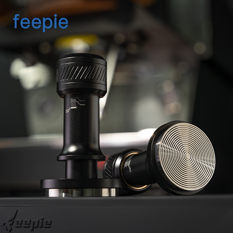 Feepie Diagonal line Hengli Impact เครื่องชงกาแฟผง Presser ค้อน 20-35 ปอนด์ความดันปรับเปลี่ยนด้านล่างได้
