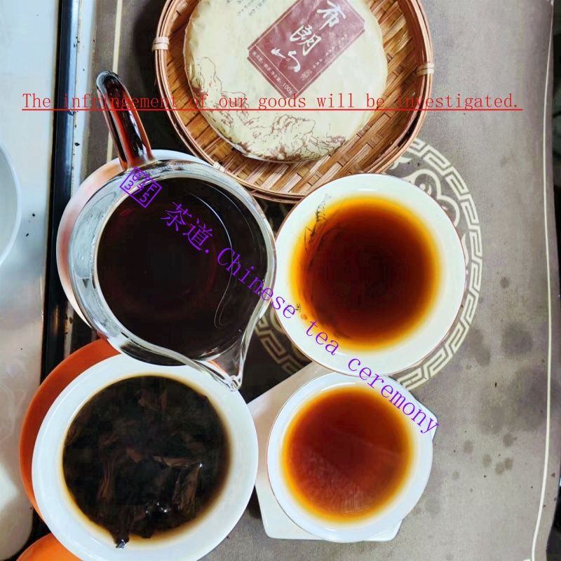 Puer Brown Mountain Puer ชาปรุงสุก 100g ชาขนาดเล็ก