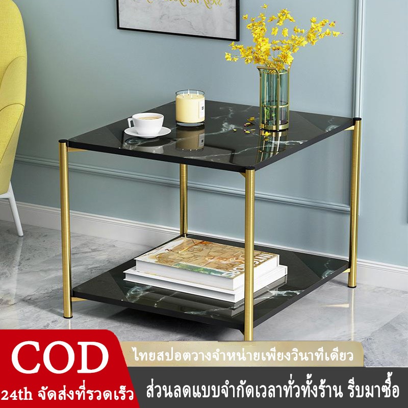 ชุดโต๊ะกาแฟกลมหินอ่อนนอร์ดิก ห้องนั่งเล่นสร้างสรรค์อพาร์ทเมนต์ขนาดเล็กหรูหราเบาๆโต๊ะกาแฟขนาดเล็ก โต๊ะกลางโซฟา