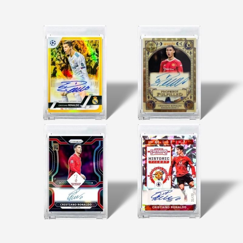 Cristiano Ronaldo Signature Star Card/Collectors Edition/คอลเลกชันแฟนฟุตบอล Signature Star Card