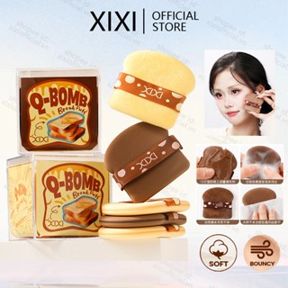 Xixi ชุดฟองน้ําแต่งหน้าอเนกประสงค์ 6 ชิ้น, พัฟแป้งฝุ่น 1 ชิ้…