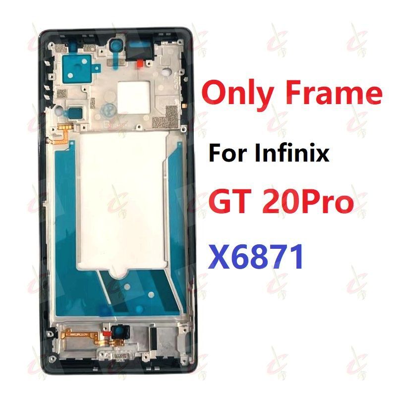 กรอบหน้า LCD สําหรับ Infinix GT 20 Pro X6871 กรอบกลาง