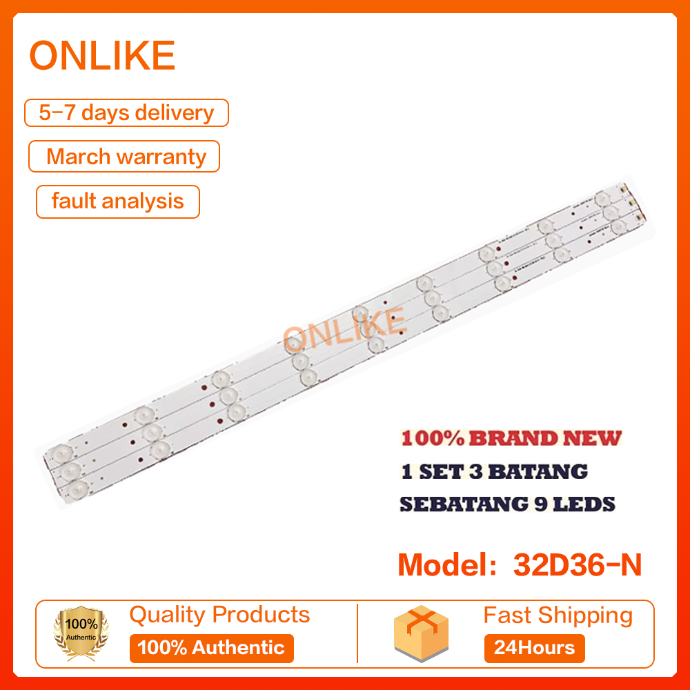 32d36-n Hisense 32 INCH LED TV BACKLIGHT ( LAMPU TV ) 32" LED BACKLIGHT ใช้ได้กับ Hisense 32D36-N Hi