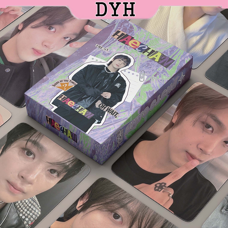 Dyh 50 ชิ ้ น/box NCT 127 HAECHAN Laser Card Photocards LOMO Card อัลบั ้ ม KPOP