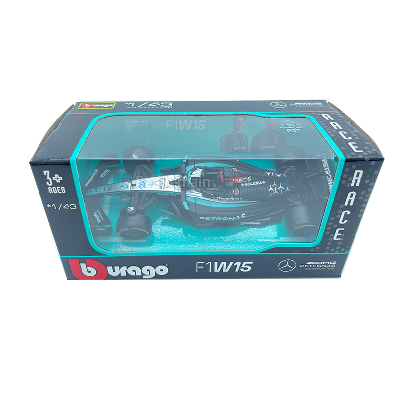 ใหม่ Bburago 1:43 W15 Mercedes-AMG F1 ทีมสูตร Die Cast รถการแข่งขันรุ่นรถ Racing ของเล่น 44 Hamilton